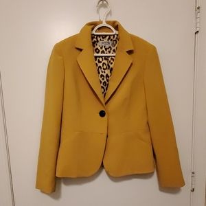 Kasper Women's Mustard Yellow Blazer size 6